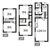 兵庫県明石市小久保５丁目（賃貸テラスハウス4LDK・1階・77.00㎡） その2