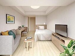 レックスガーデン神楽坂北町 507 5階1Kのリビング/ダイニング