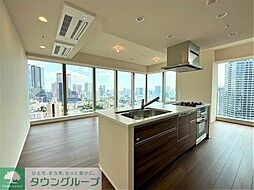 白金ザ・スカイ E2710 27階2LDKのリビング/ダイニング