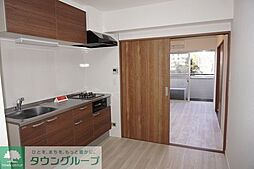 日興パレス南麻布 502 5階2DKのリビング/ダイニング