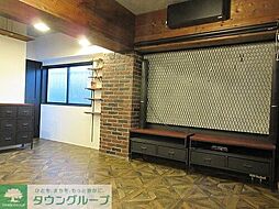 パレ・ドール蒲田 1 1階ワンルームのリビング/ダイニング