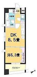 間取図画像 1DK
