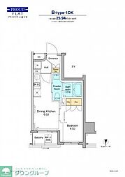 間取図画像 1DK