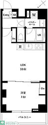 アーバンパーク蒲田南2 1LDKの間取図画像