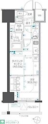 ZOOM本郷 1DKの間取図画像