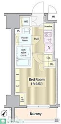 NJKMARQUIS表参道 1Kの間取図画像