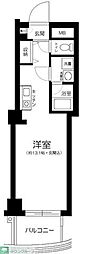 ヴィラージュ南青山 ワンルームの間取図画像
