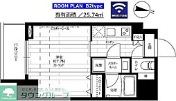 ステージグランデ大島 1Kの間取図画像