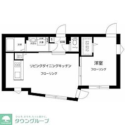 LAPiSHONGO 1LDKの間取図画像