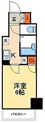 フェニックス日本橋三越前 1Kの間取図画像