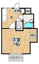 エレガントハイツ  ｜ 大阪府大阪狭山市茱萸木4丁目302-3（賃貸マンション1K・2階・25.00㎡） その2