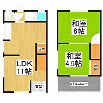 堺市中区楢葉81-4 貸家  ｜ 大阪府堺市中区楢葉（賃貸一戸建2LDK・1階・44.15㎡） その2