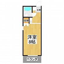 グリーンハイツ山中  ｜ 大阪府大阪狭山市茱萸木3丁目（賃貸アパート1K・2階・20.00㎡） その2