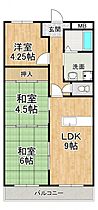 ウイスタリア藤  ｜ 大阪府堺市中区深阪4丁（賃貸マンション3LDK・3階・52.80㎡） その2