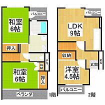 メゾン・リベルテ  ｜ 大阪府大阪狭山市茱萸木4丁目（賃貸タウンハウス3LDK・2階・67.00㎡） その2