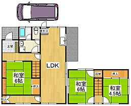 北貴望ヶ丘戸建  ｜ 大阪府河内長野市北貴望ケ丘（賃貸一戸建3LDK・1階・76.00㎡） その2