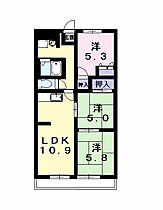 角谷フラット  ｜ 大阪府堺市中区深阪2丁（賃貸マンション2LDK・1階・60.25㎡） その2