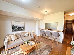 セレナハイム津田沼アブリール 507 3LDKのリビング/ダイニング