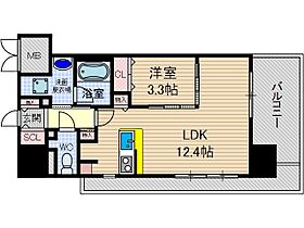 グラン長久茨木  ｜ 大阪府茨木市春日１丁目（賃貸マンション1LDK・7階・38.80㎡） その2