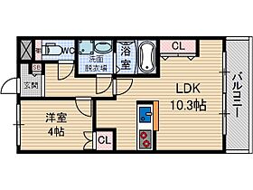 ハルコート箕面  ｜ 大阪府箕面市彩都粟生南２丁目（賃貸マンション1LDK・3階・36.00㎡） その2