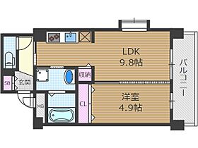 スプランティッド茨木天王  ｜ 大阪府茨木市天王１丁目（賃貸マンション1LDK・2階・38.30㎡） その2