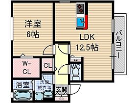 カーサアルペジオ  ｜ 大阪府摂津市三島３丁目（賃貸アパート1LDK・2階・45.45㎡） その2