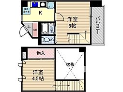 光栄ハイツ千里丘 3階/-