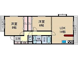 ヴィーシャルム 2階