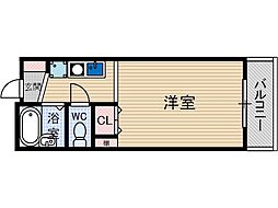 アビタシオン・F 1Kの間取図画像