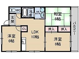 第二パークハイツ橋の内 3階