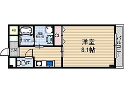 メゾン・ド・サンセリテ 1Kの間取図画像