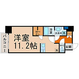 プレサンス千種アイル 1Kの間取図画像