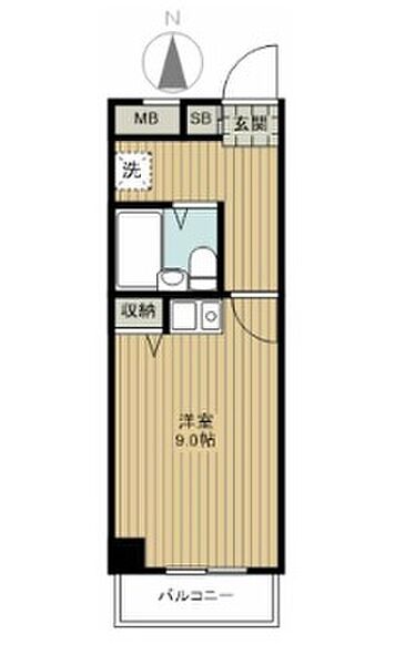 アーツ白金 ｜東京都港区白金3丁目(賃貸マンション1R・2階・22.50㎡)の写真 その2