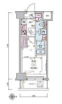 リヴシティ横濱東蒔田 203 ｜ 神奈川県横浜市南区東蒔田町19-2（賃貸マンション1K・2階・20.59㎡） その2