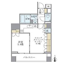 ＫＤＸレジデンス南麻布  ｜ 東京都港区南麻布2丁目3-22（賃貸マンション1LDK・8階・42.52㎡） その2