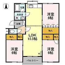 香川県高松市新北町（賃貸マンション3LDK・1階・74.40㎡） その2