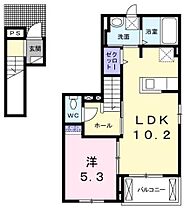 香川県高松市郷東町（賃貸アパート1LDK・2階・42.60㎡） その2