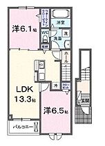 香川県高松市勅使町（賃貸アパート2LDK・2階・59.58㎡） その2