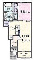 香川県高松市太田下町（賃貸アパート1LDK・1階・50.01㎡） その2