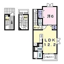 香川県丸亀市城東町１丁目（賃貸アパート1LDK・3階・53.01㎡） その2