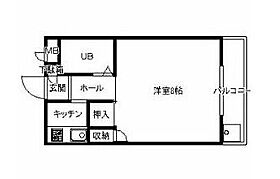 香川県高松市宮脇町１丁目（賃貸マンション1K・2階・20.90㎡） その2