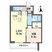 香川県高松市花園町２丁目（賃貸マンション1LDK・1階・46.01㎡） その2