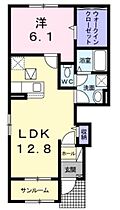 香川県綾歌郡宇多津町岩屋（賃貸アパート1LDK・1階・50.13㎡） その2