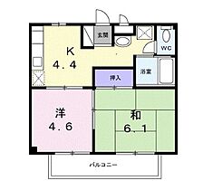 香川県坂出市西大浜北２丁目（賃貸アパート2K・2階・34.78㎡） その1