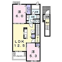 香川県東かがわ市中筋（賃貸アパート2LDK・2階・57.32㎡） その1