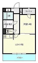 香川県高松市上林町（賃貸マンション1LDK・2階・60.03㎡） その1