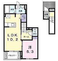 香川県高松市福岡町４丁目（賃貸アパート1LDK・2階・42.58㎡） その2