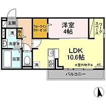 香川県高松市上天神町（賃貸アパート1LDK・3階・41.85㎡） その2