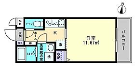 香川県高松市扇町１丁目（賃貸マンション1K・4階・11.67㎡） その1