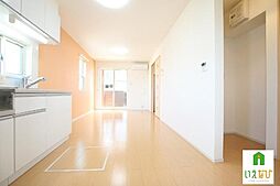 ミルト仏生山A 1階1LDKのリビング/ダイニング